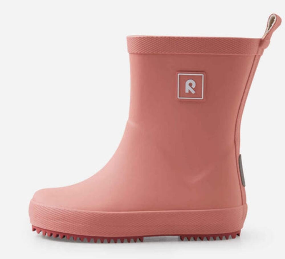 New Reima Ankka - Kids' Barefoot Rain Boots, Blush 8.5